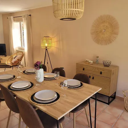 Apartman Le Cocooning - Rez De Villa - Frejus Centre -Wi-Fi *